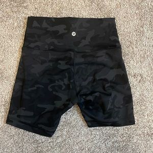 Camo bike shorts